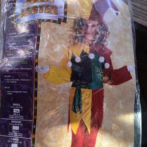 NWT Halloween Costume: Jester/Joker Size 4-6